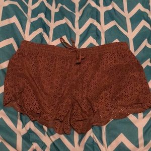 Brown dressy shorts